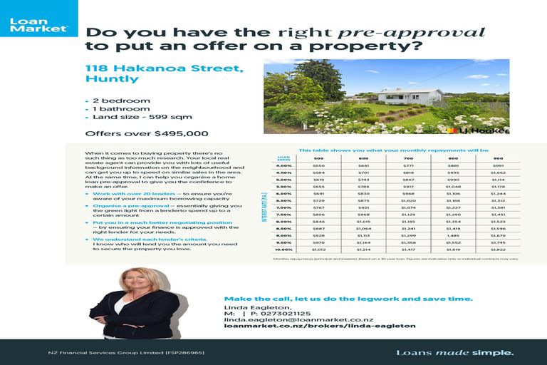 Photo of property in 118 Hakanoa Street, Huntly, 3700