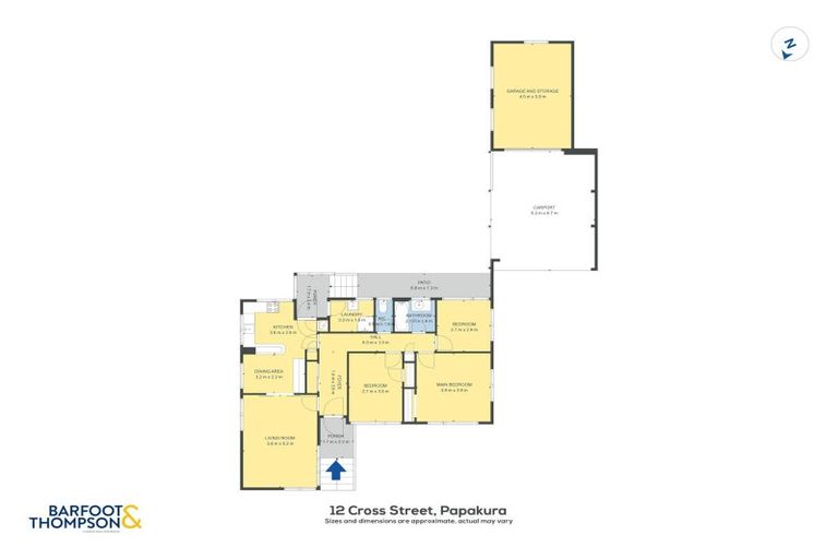 Photo of property in 12 Cross Street, Papakura, 2110