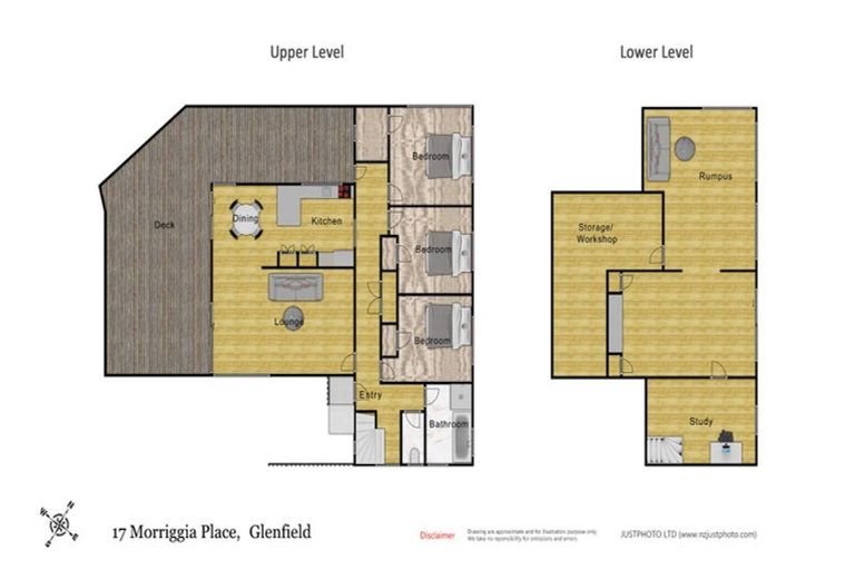 Photo of property in 17 Morriggia Place, Bayview, Auckland, 0629