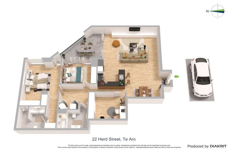 Photo of property in Chaffers Dock, 404/22 Herd Street, Te Aro, Wellington, 6011