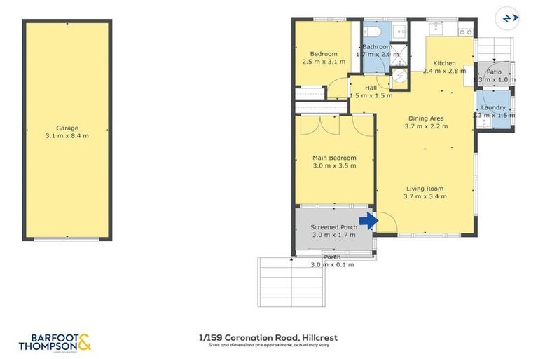 Photo of property in 1/159 Coronation Road, Hillcrest, Auckland, 0627