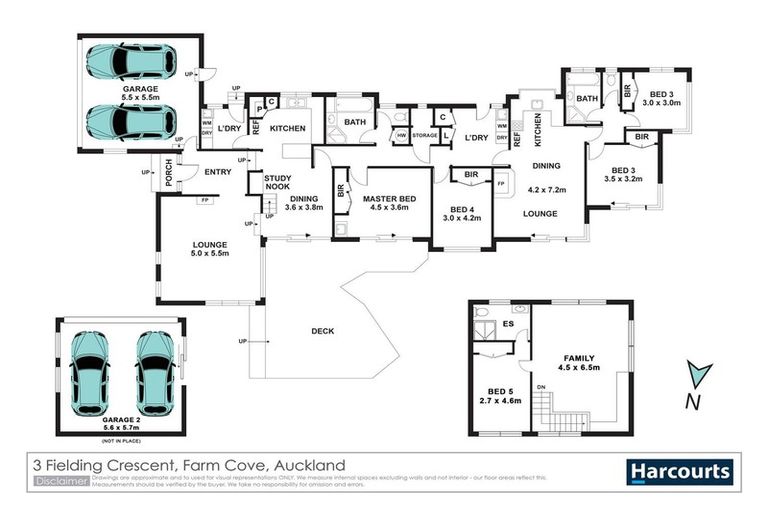 Photo of property in 3 Fielding Crescent, Farm Cove, Auckland, 2012