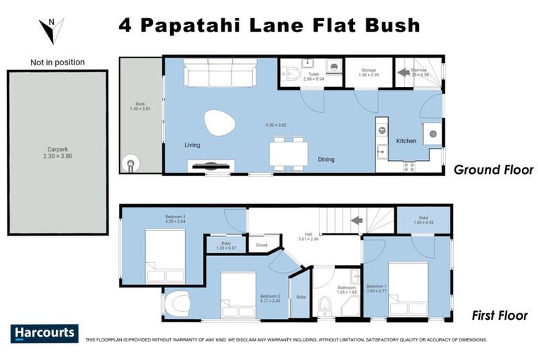 Photo of property in 4 Papatahi Lane, Flat Bush, Auckland, 2019