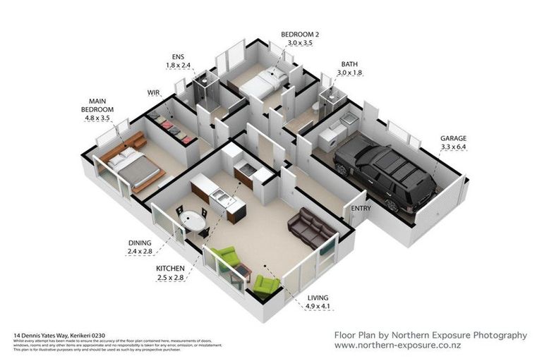 Photo of property in 14 Dennis Yates Way, Kerikeri, 0230