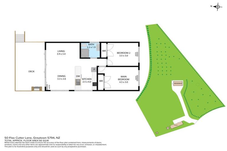 Photo of property in 50 Flax Cutter Lane, Woodside, Greytown, 5794