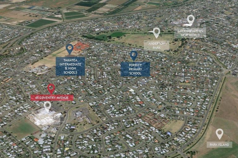 Photo of property in 45 Coventry Avenue, Tamatea, Napier, 4112