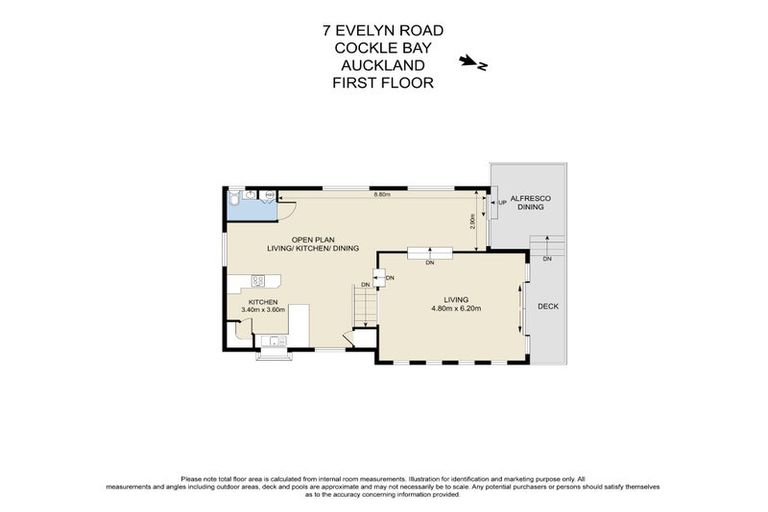 Photo of property in 7 Evelyn Road, Cockle Bay, Auckland, 2014