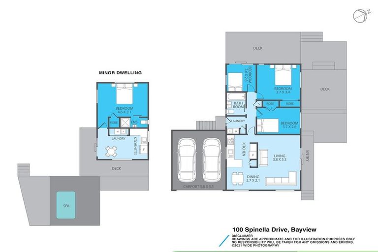 Photo of property in 100 Spinella Drive, Bayview, Auckland, 0629