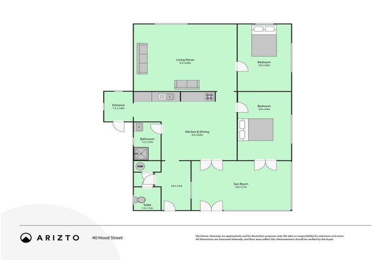 Photo of property in 40 Hood Street, Castlecliff, Whanganui, 4501