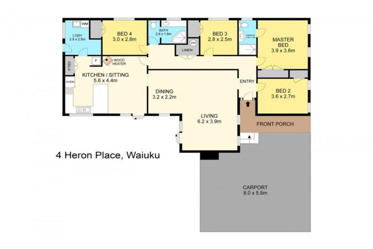 Photo of property in 4 Heron Place, Waiuku, 2123