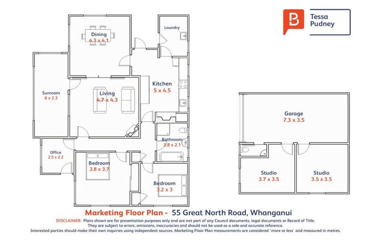 Photo of property in 55 Great North Road, Saint Johns Hill, Whanganui, 4501