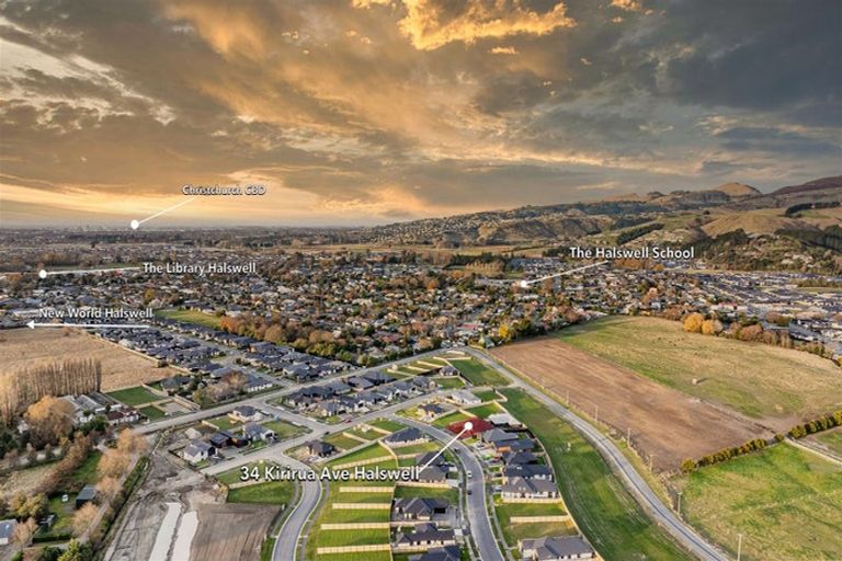 Photo of property in 34 Kirirua Avenue, Halswell, Christchurch, 8025