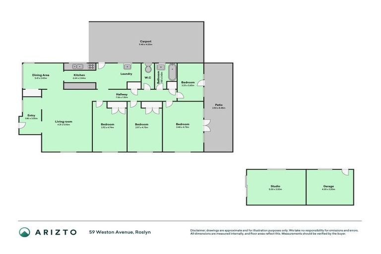 Photo of property in 59 Weston Avenue, Roslyn, Palmerston North, 4414