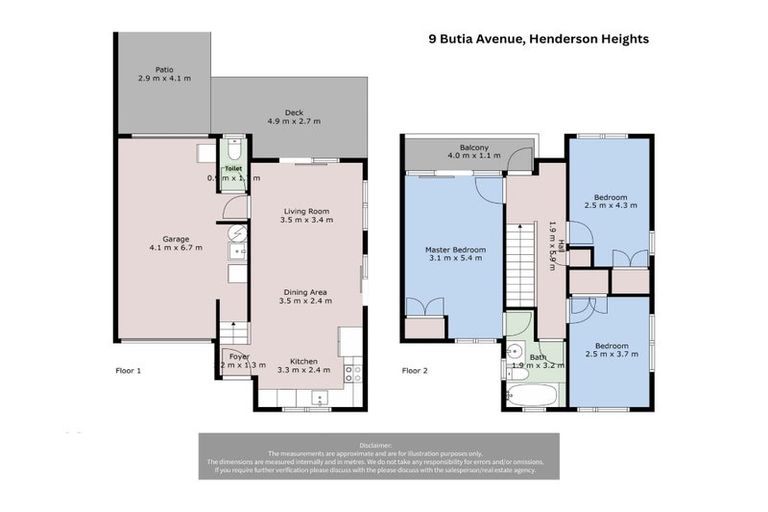 Photo of property in 9 Butia Avenue, Henderson, Auckland, 0612