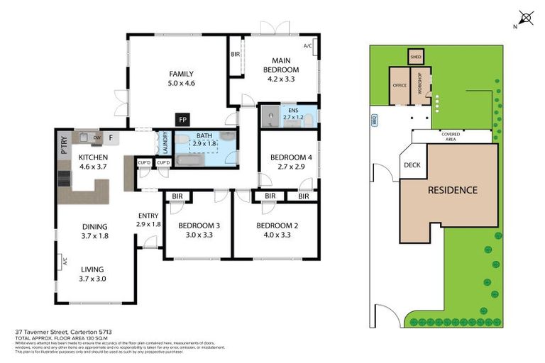 Photo of property in 37 Taverner Street, Carterton, 5713