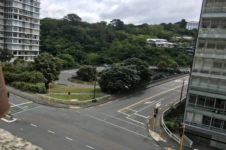 Photo of property in Orange Apartments/victoria Centr, 506/169 The Terrace, Wellington Central, Wellington, 6011