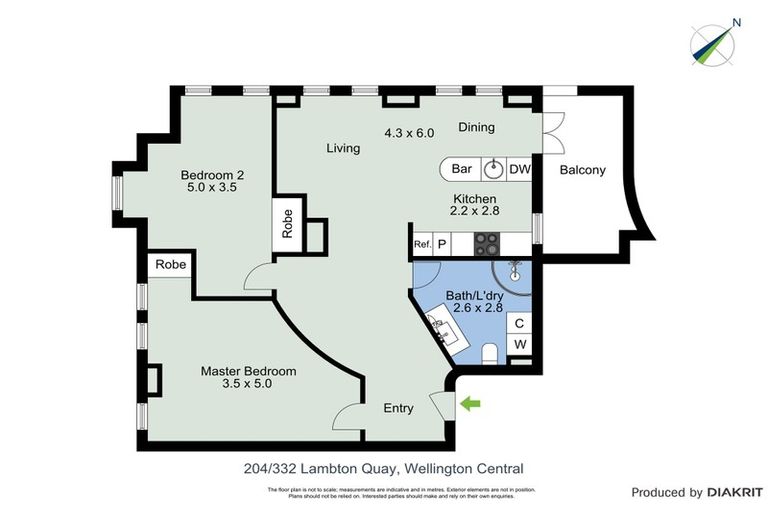 Photo of property in The Quay, 2/332b2 Lambton Quay, Wellington Central, Wellington, 6011