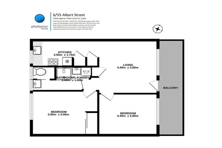 Photo of property in 6/55 Albert Street, Hamilton East, Hamilton, 3216