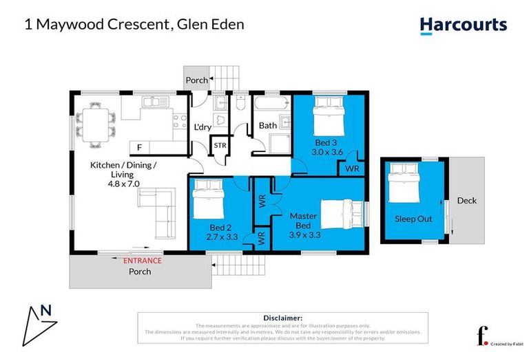 Photo of property in 1 Maywood Crescent, Glen Eden, Auckland, 0602