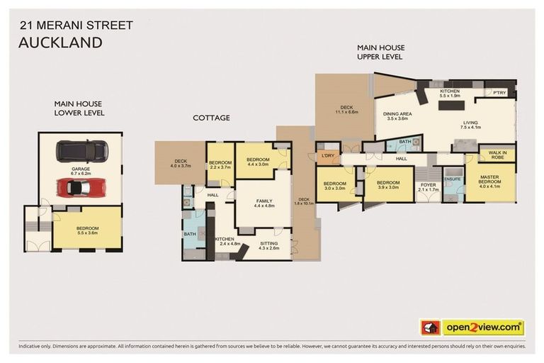 Photo of property in 21 Merani Street, Narrow Neck, Auckland, 0622