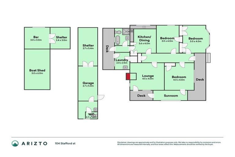 Photo of property in 104 Stafford Street, Whataupoko, Gisborne, 4010