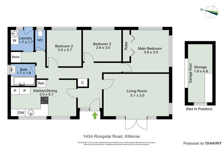 Photo of property in 143a Rongotai Road, Kilbirnie, Wellington, 6022