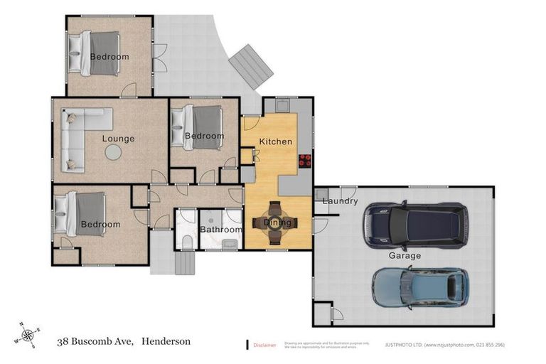 Photo of property in 38 Buscomb Avenue, Henderson, Auckland, 0610