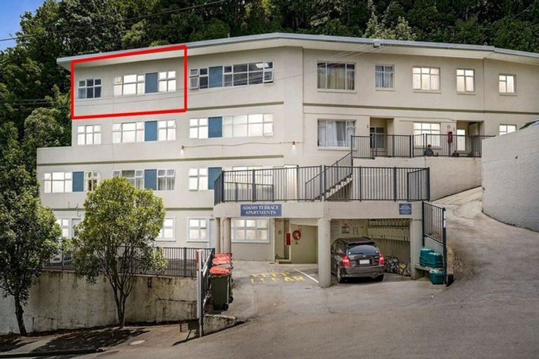 Photo of property in Parkland Flats, 17/51 Adams Terrace, Kelburn, Wellington, 6021