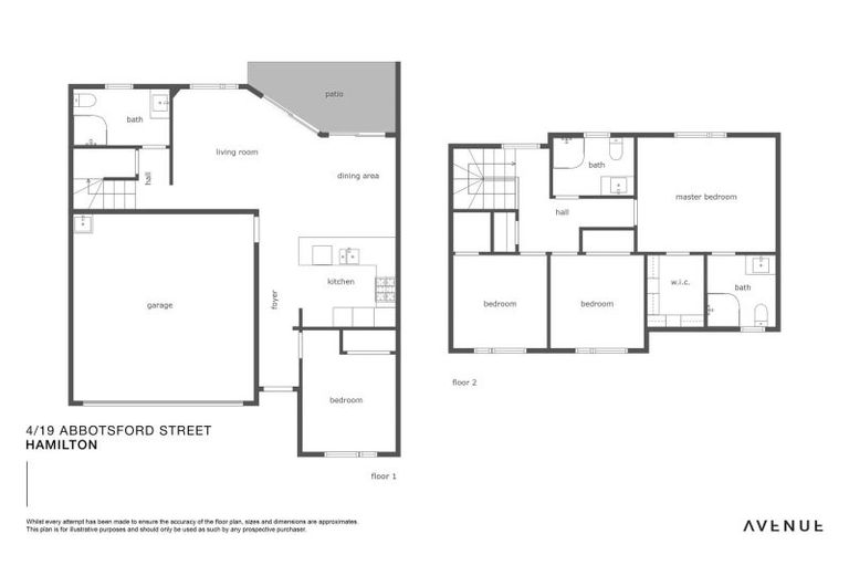 Photo of property in 4/19 Abbotsford Street, Whitiora, Hamilton, 3200