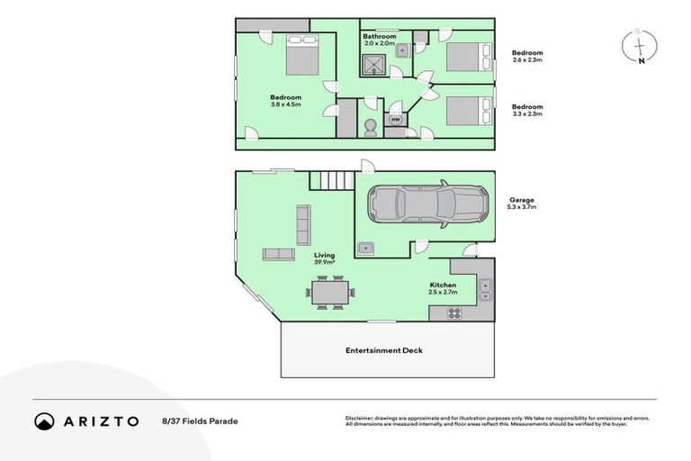 Photo of property in 8/37 Fields Parade, Oteha, Auckland, 0632