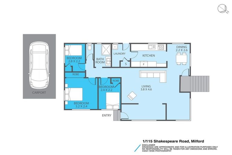 Photo of property in 1/115 Shakespeare Road, Milford, Auckland, 0620