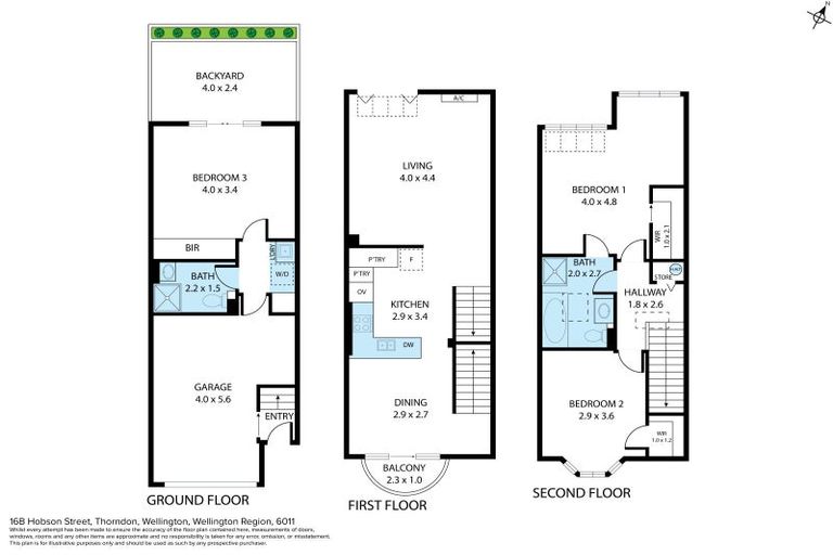 Photo of property in 16b Hobson Street, Thorndon, Wellington, 6011