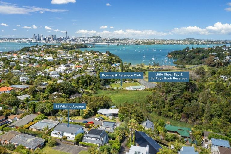Photo of property in 13 Wilding Avenue, Northcote Point, Auckland, 0627
