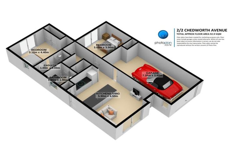 Photo of property in 2d Chedworth Avenue, Chedworth, Hamilton, 3210