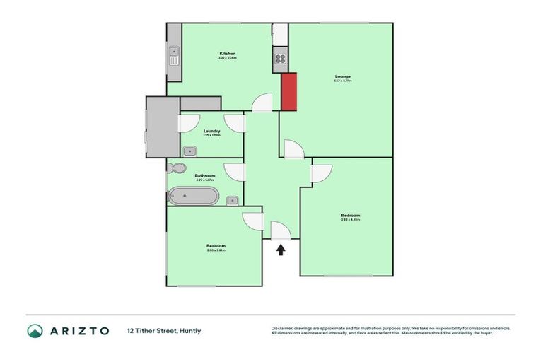 Photo of property in 12 Tither Street, Huntly, 3700