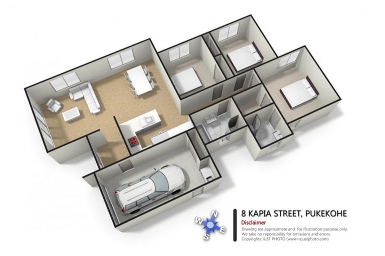 Photo of property in 8 Kapia Street, Pukekohe, 2120