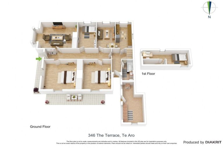 Photo of property in 346 The Terrace, Te Aro, Wellington, 6011