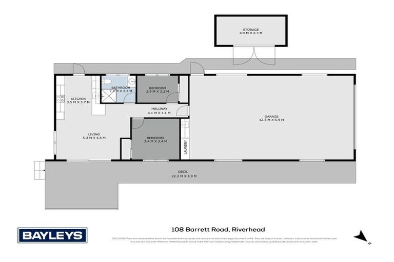 Photo of property in 108 Barrett Road, Riverhead, Albany, 0793