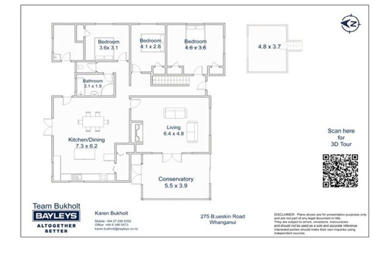 Photo of property in 275 Blueskin Road, Brunswick, Whanganui, 4571