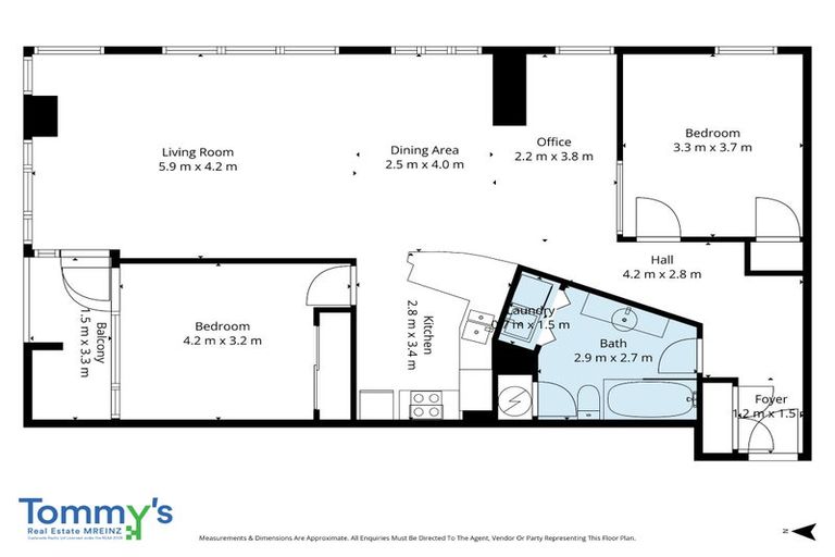 Photo of property in Kate Sheppard Apartments, 5j/42 Molesworth Street, Thorndon, Wellington, 6011
