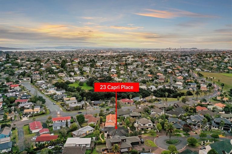Photo of property in 23 Capri Place, Unsworth Heights, Auckland, 0632