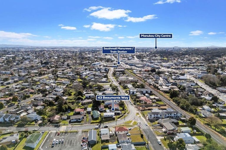 Photo of property in 43 Beaumonts Way, Manurewa, Auckland, 2102