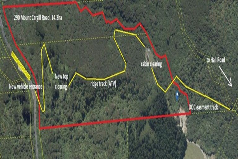 Photo of property in 290 Mount Cargill Road, Mount Cargill, Waitati, 9085