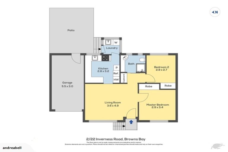 Photo of property in 2/22 Inverness Road, Browns Bay, Auckland, 0630