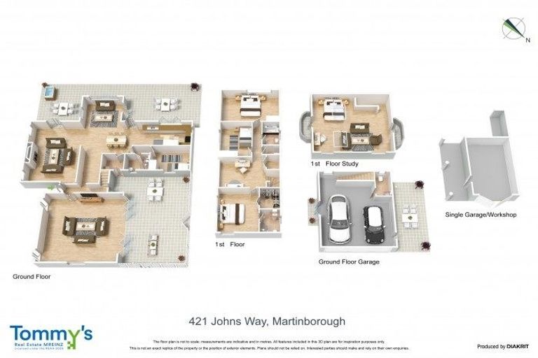 Photo of property in 421 Johns Way, Martinborough, Carterton, 5784