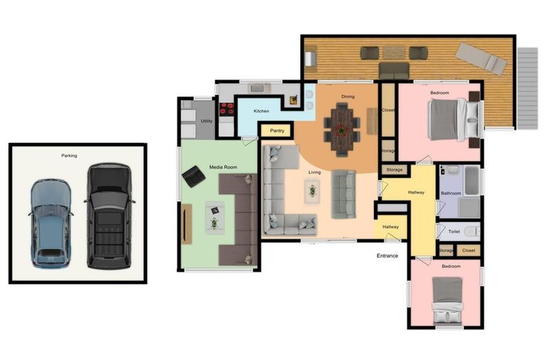 Photo of property in 2/262 Don Buck Road, Massey, Auckland, 0614