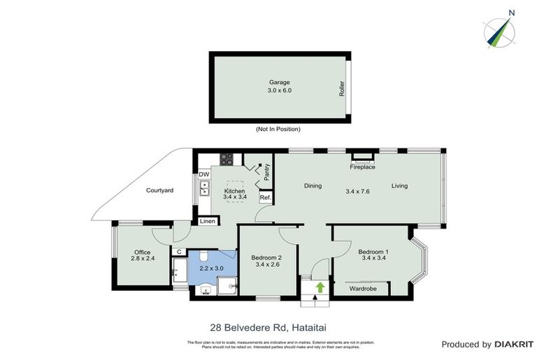 Photo of property in 28 Belvedere Road, Hataitai, Wellington, 6021