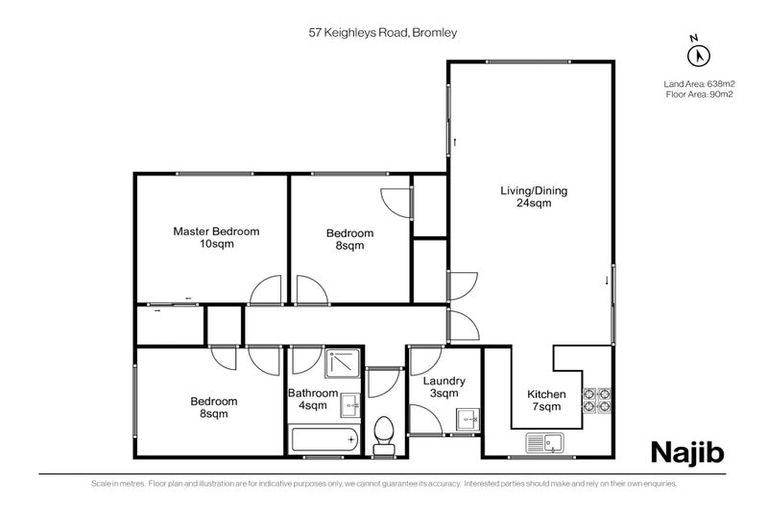 Photo of property in 57 Keighleys Road, Bromley, Christchurch, 8062