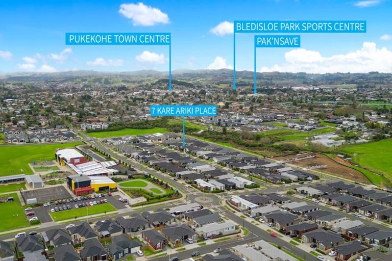 Photo of property in 7 Kare Ariki Place, Pukekohe, 2120