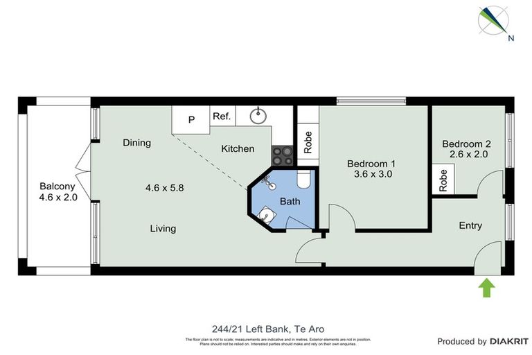 Photo of property in 244/21 Left Bank, Te Aro, Wellington, 6011